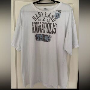 Mens Annapolis Maryland MD T-Shirt Size XL Vintage Style